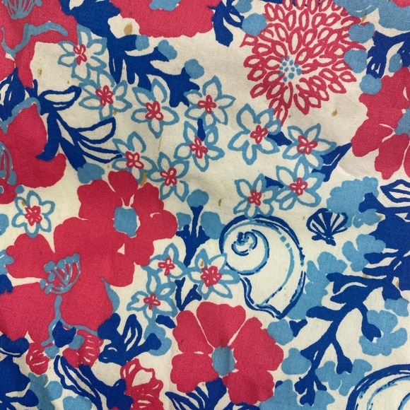 Lilly Pulitzer Pink & Blue Floral Skort Size 6 - Picture 2 of 9